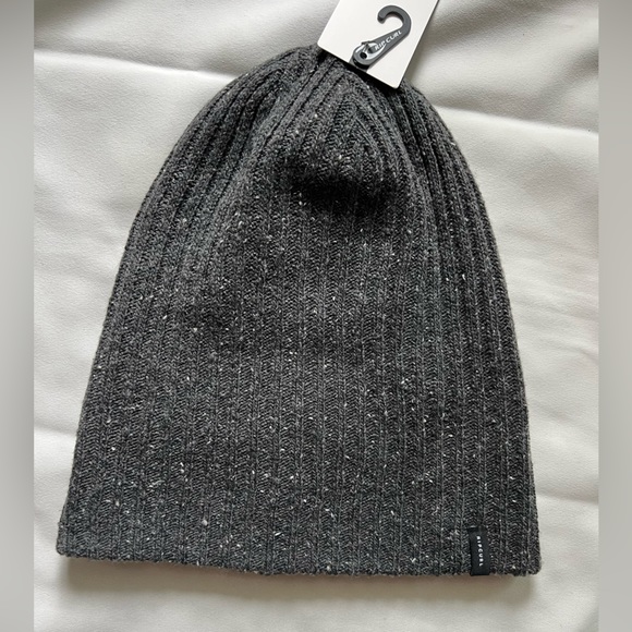 NWT Rip Curl Tomoz Beanie Color Black/Grey speckled one size fits most - Picture 5 of 9